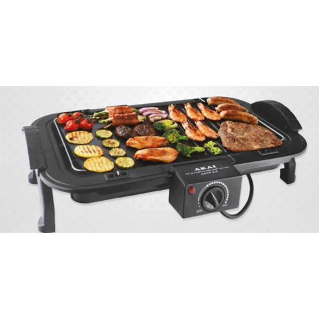 شواية كهربائية أكاي ثلاث مستويات تشغيل – 2200 وات – أسود