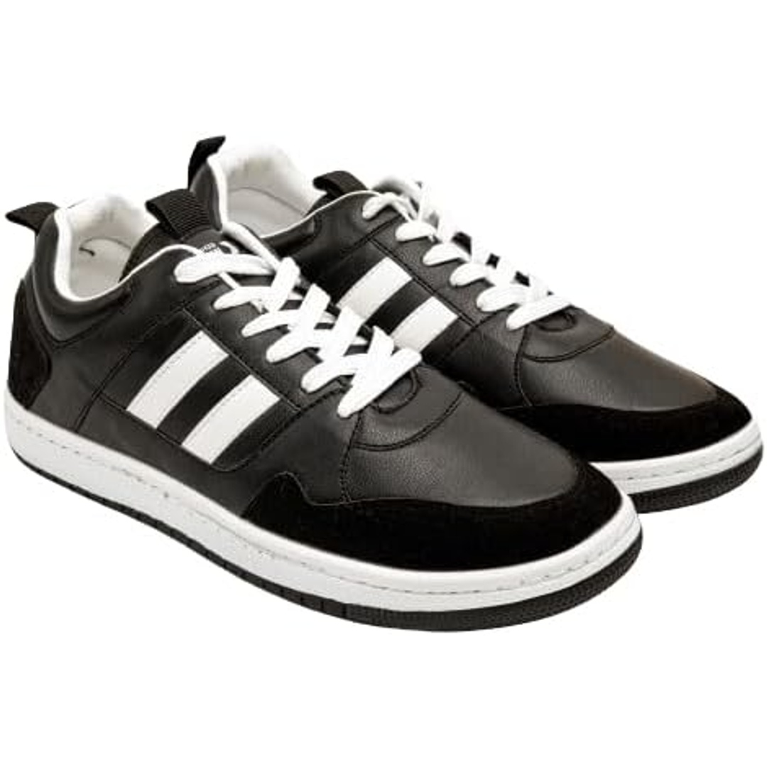 جزمة بخطين رجالي كاجوال جلد