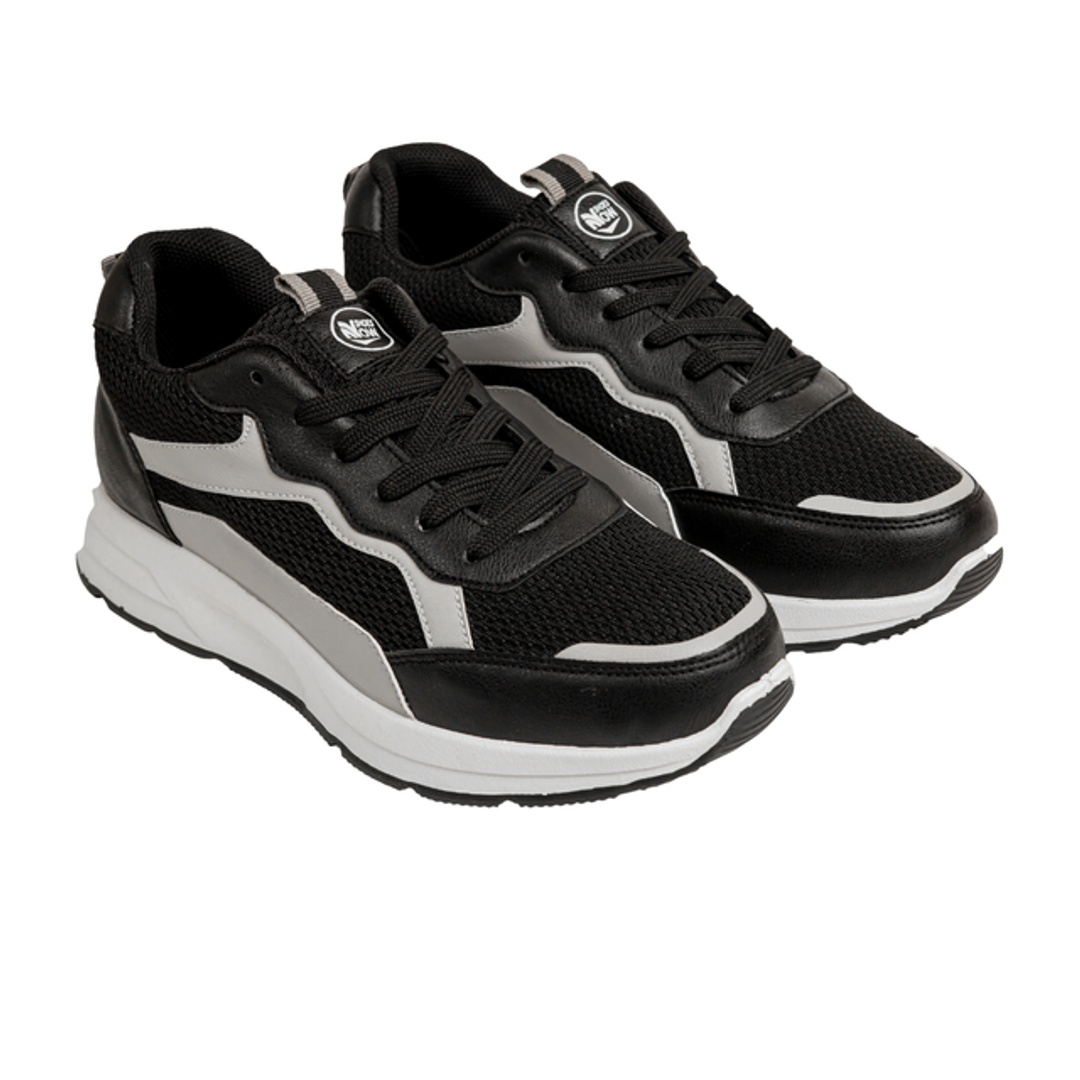 سنيكرز رجالي كاجوال جلد مع شمواه BO6