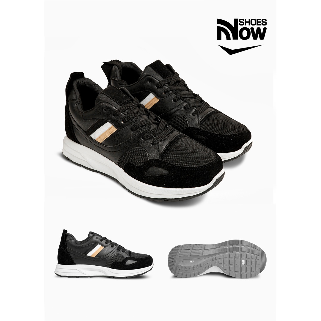 سنيكرز رجالي كاجوال جلد مع شمواه BO5