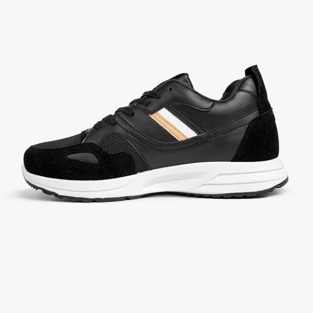 سنيكرز رجالي كاجوال جلد مع شمواه BO5