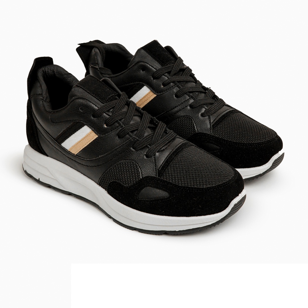 سنيكرز رجالي كاجوال جلد مع شمواه BO5