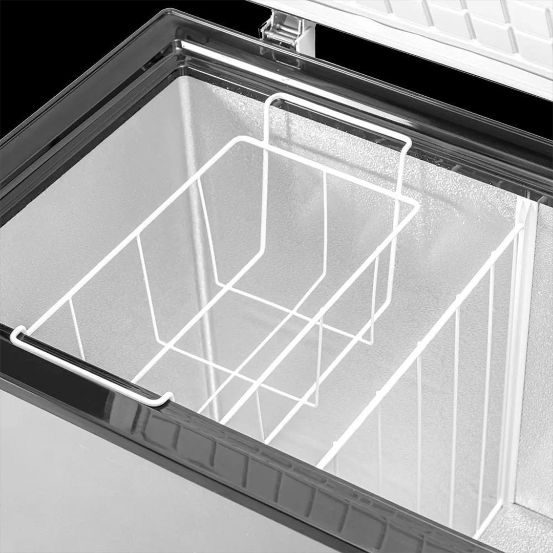 يونيون اير ديب فريزر أفقي - 200 لتر - فضي - UC-200VVA-DH