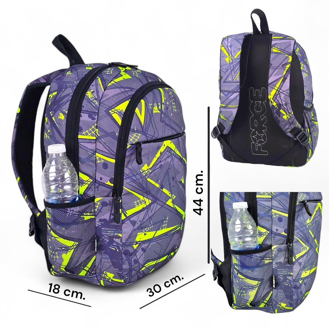 حقيبة الظهر اليومية للجنسين - صاعقه فسفوري