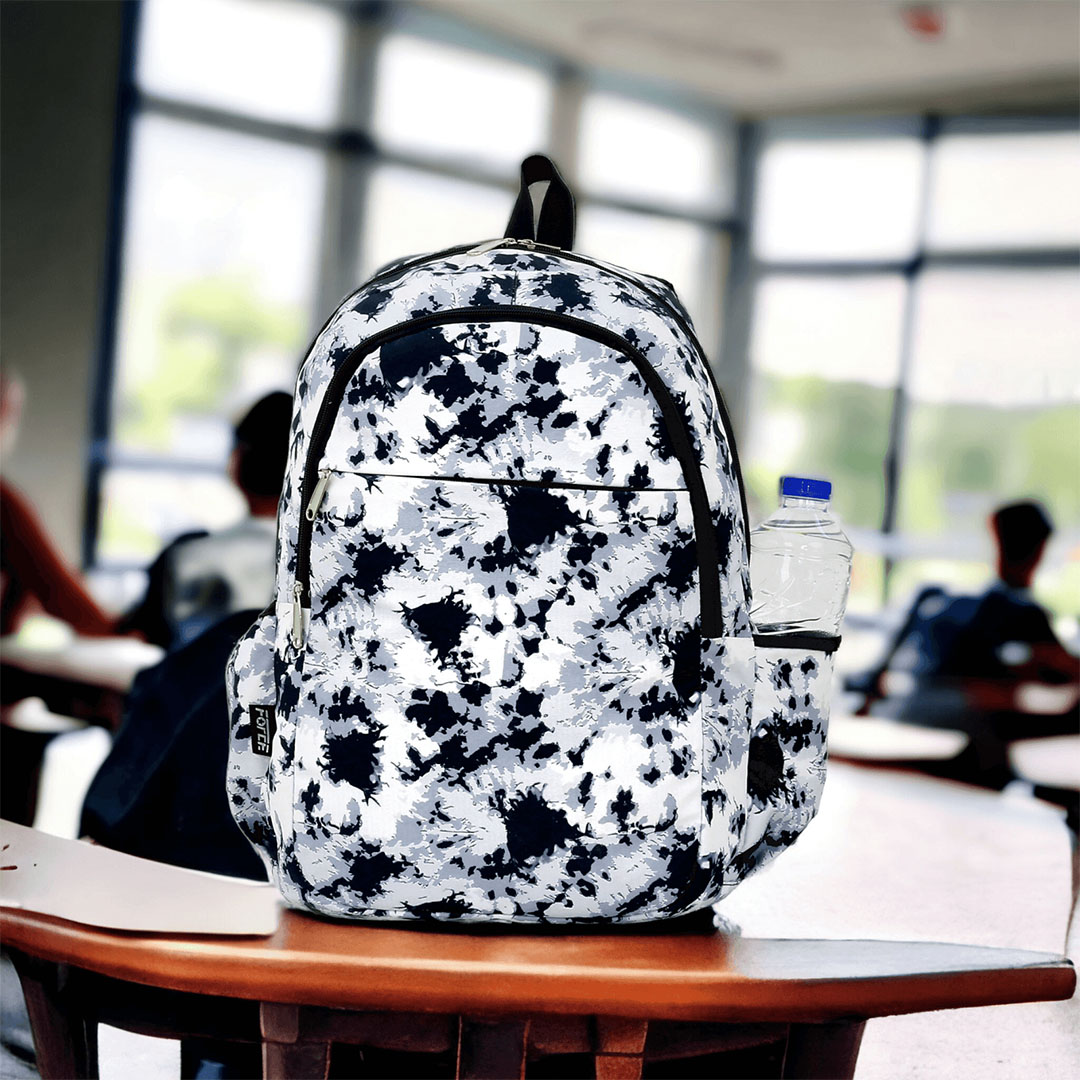 حقيبة الظهر اليومية للجنسين - اسود تاي داي