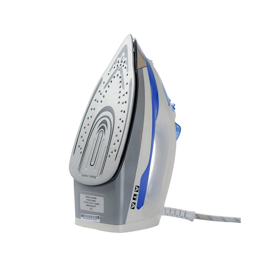 مكواة بخار ايه تي ايه - 2200 وات - 350 مل - ابيض وازرق