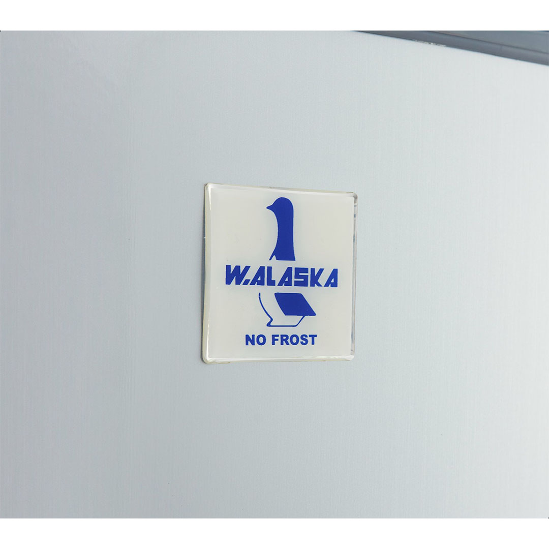 UP200NF ديب فريزر رأسي نو فروست ألاسكا - 290 لتر - فضي