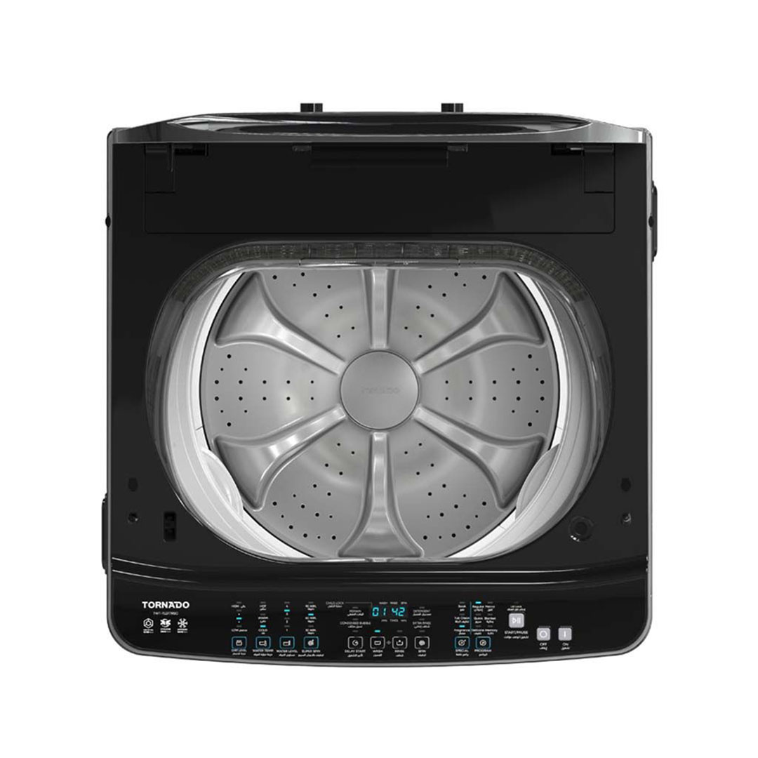 غسالة ملابس تورنيدو - 17 كجم - DDM انفرتر بطلمبة استانلس - TWT-TLD17RSC