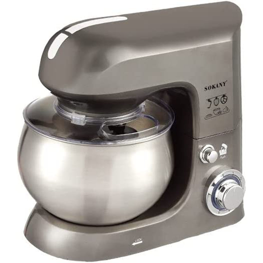 عجان كهربائى سوكانى - ستانلس ستيل - 6.5 لتر - 1500 وات - SK-266 - فضى