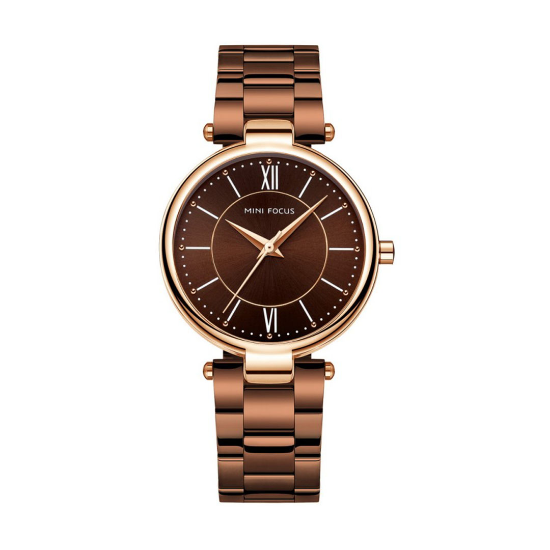 ساعة كاجوال أنالوج حريمي - بني - MF0189L\