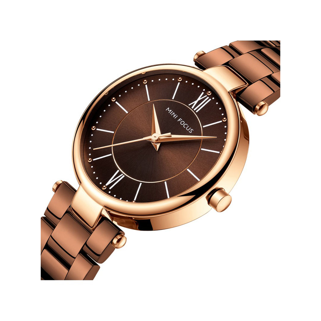 ساعة كاجوال أنالوج حريمي - بني - MF0189L\