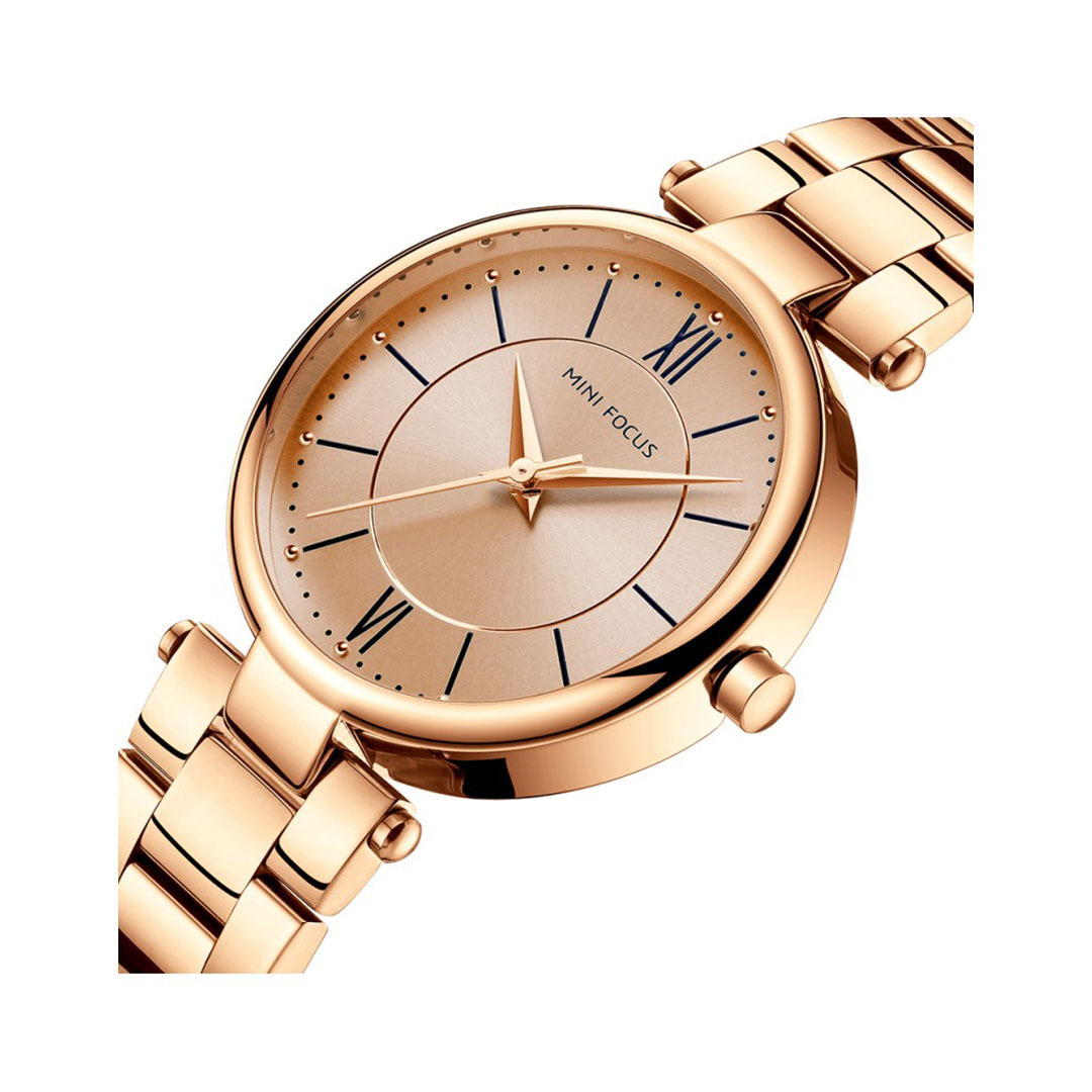 ساعة كاجوال أنالوج حريمي - ذهبي - MF0189L