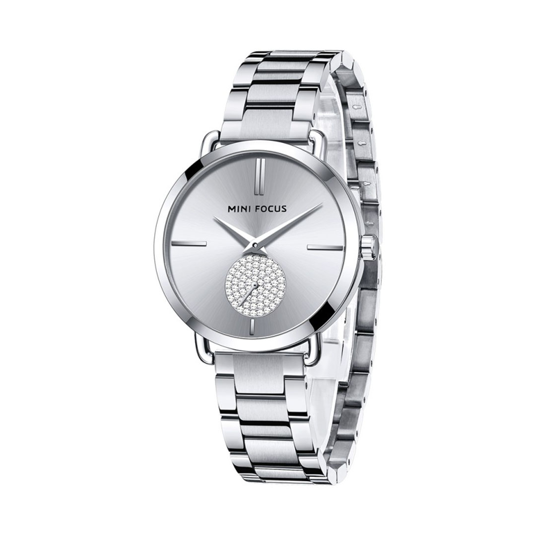 ساعة حريمي كوارتز - فضي - MF0222L