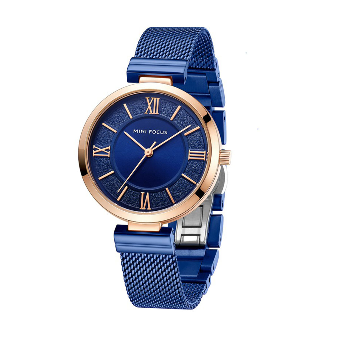 ساعة حريمي كوارتز - أزرق - MF0272L