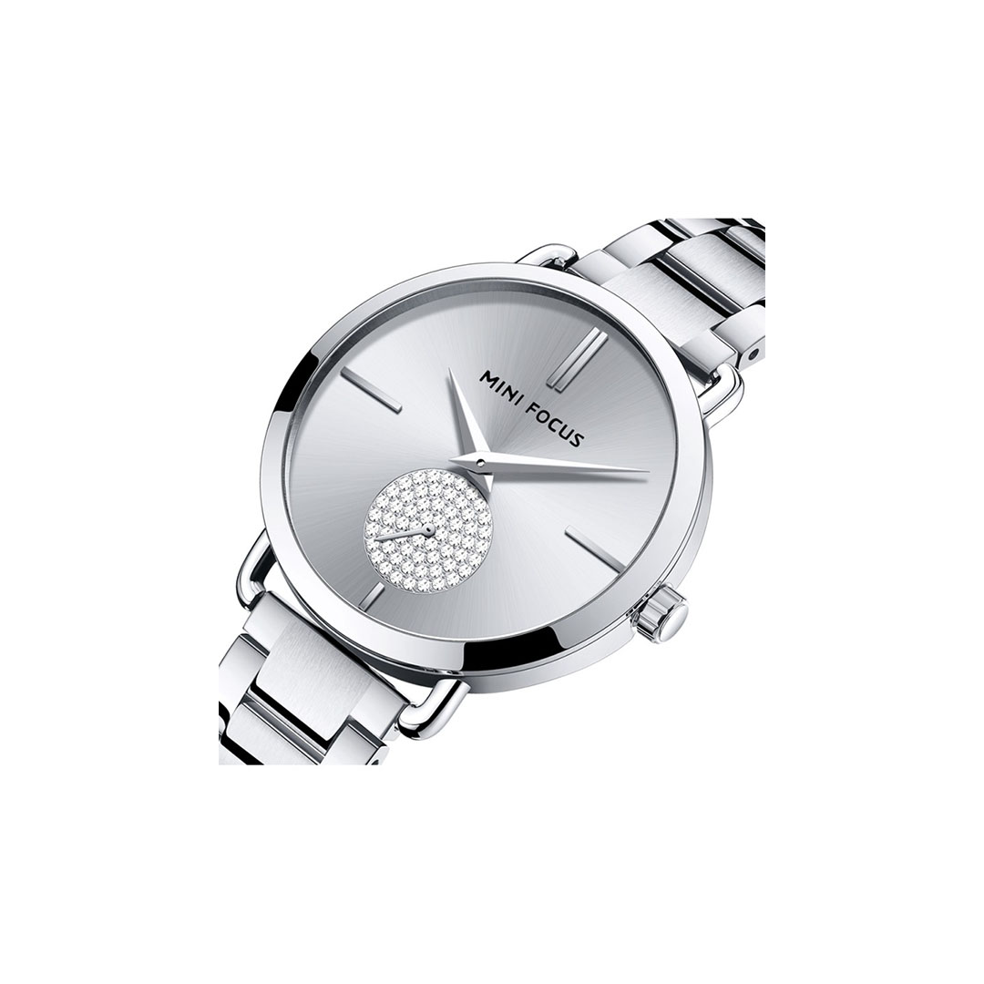 ساعة حريمي كوارتز - فضي - MF0222L