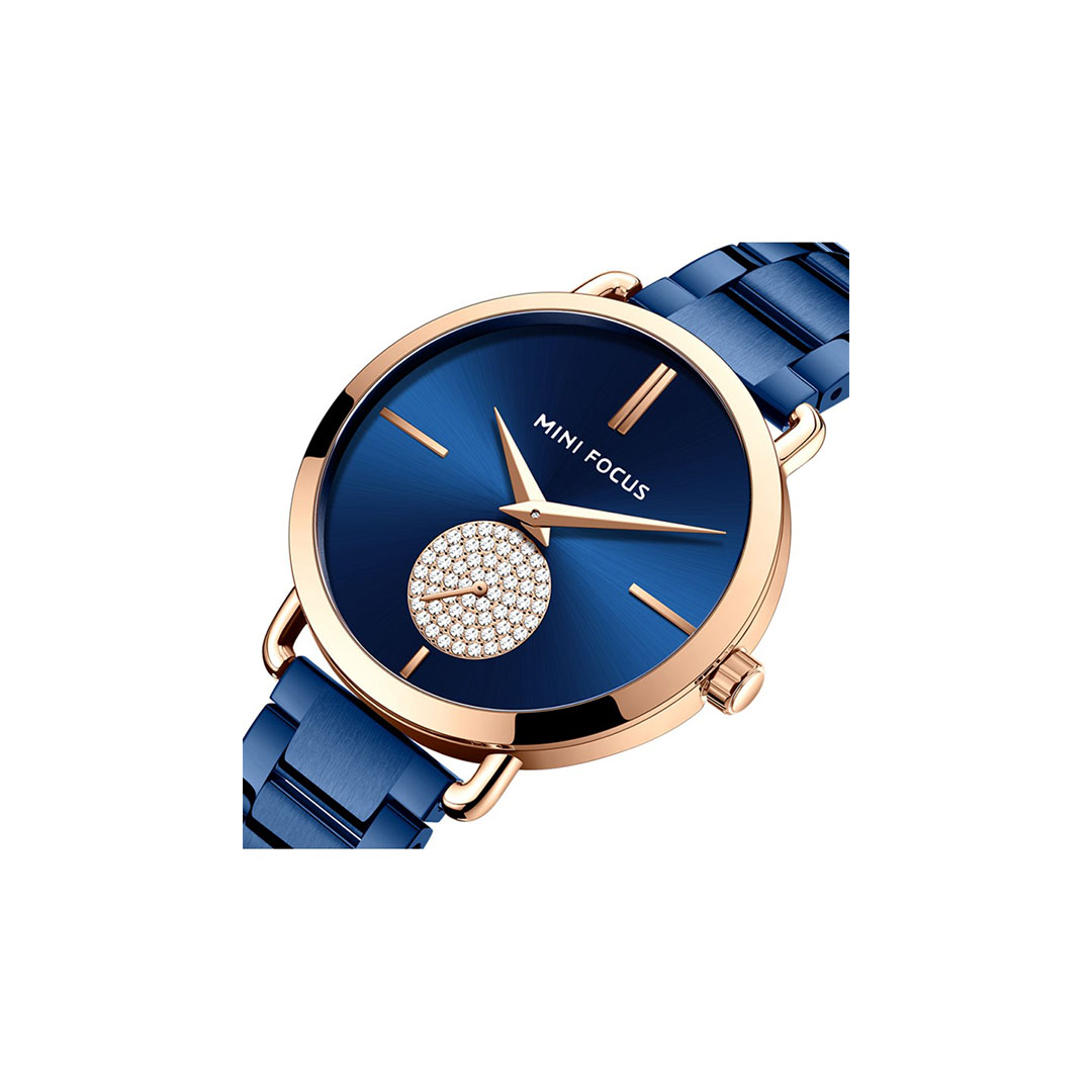 ساعة حريمي كوارتز - أزرق - MF0222L