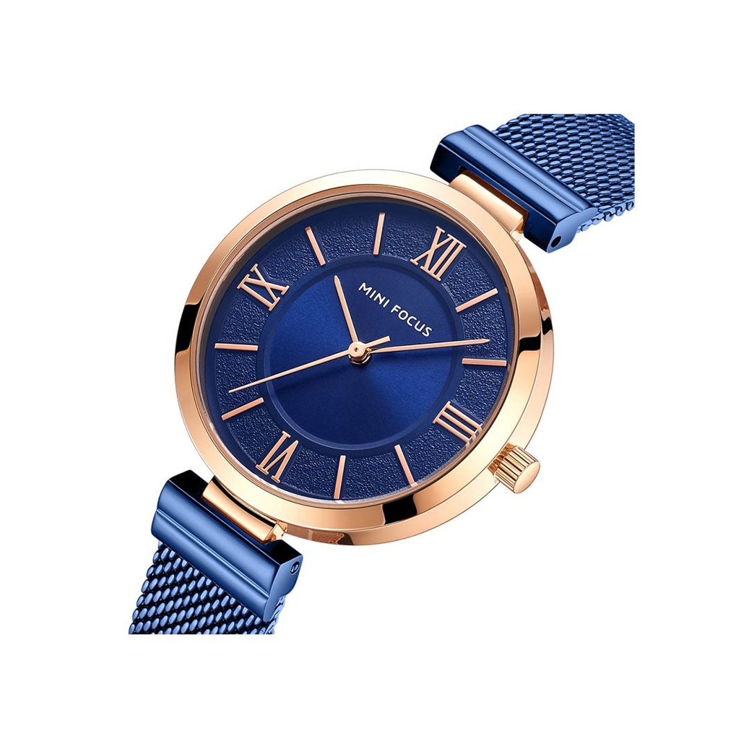 ساعة حريمي كوارتز - أزرق - MF0272L