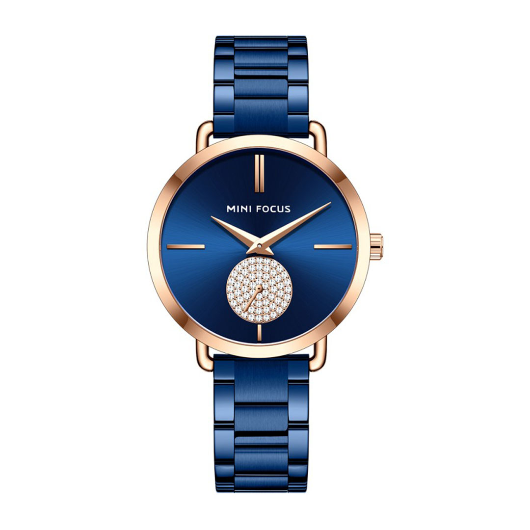 ساعة حريمي كوارتز - أزرق - MF0222L