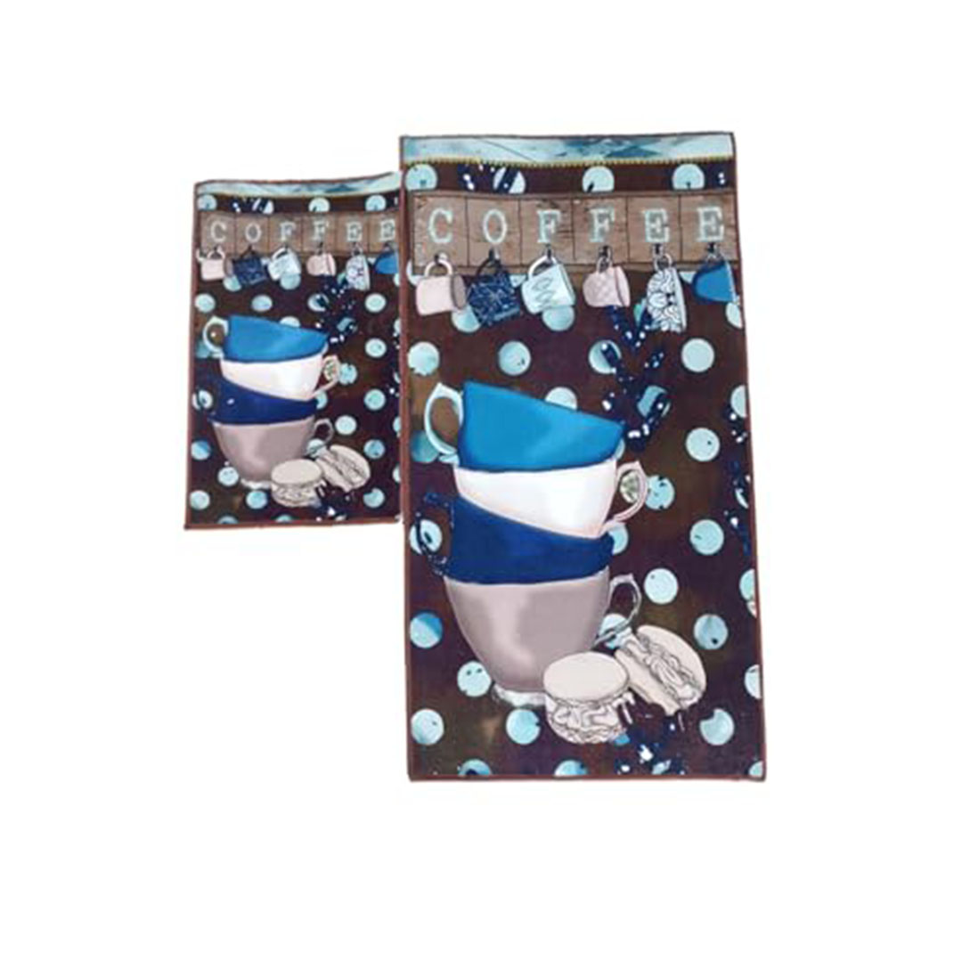 سجادات مطبخ نول - مقاومة للماء - 2 قطعة - B0FX122RF8