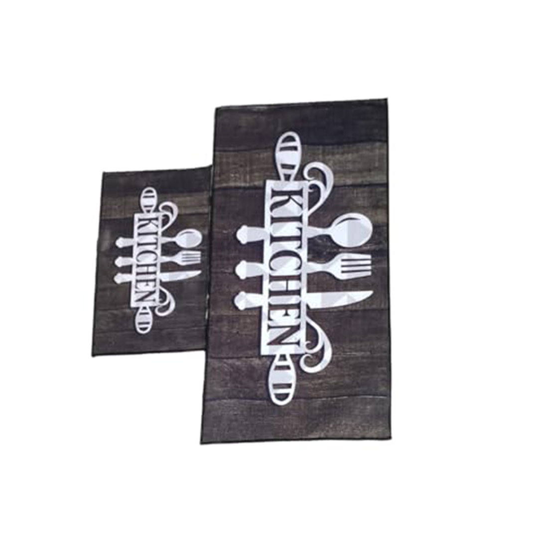 سجادات مطبخ نول - مقاومة للماء - 2 قطعة - B0FX132J5H