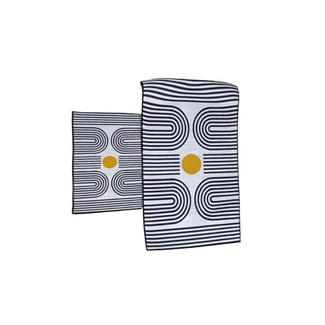 سجادات مطبخ نول - مقاومة للماء - 2 قطعة - B0FX13WVYY