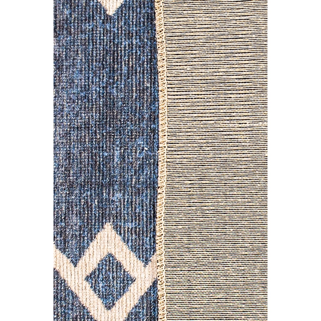 سجادة منسوجة ديجيتال - بدوي - كحلي