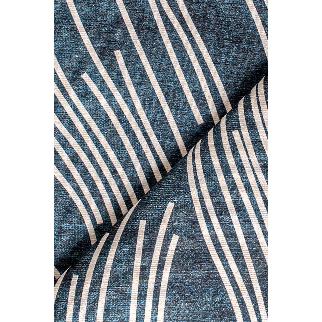 سجادة منسوجة ديجيتال - كحلي