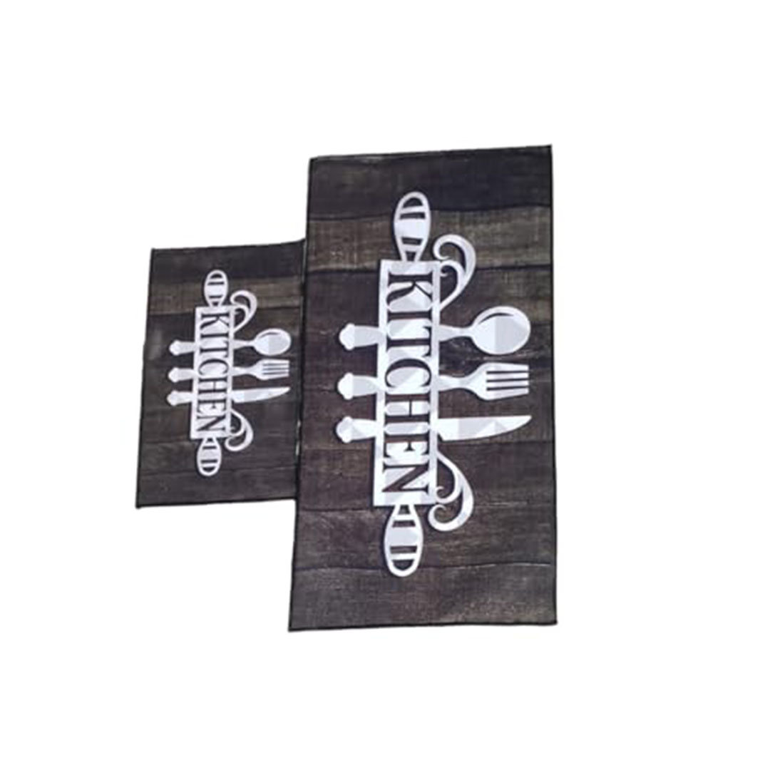 سجادات مطبخ نول - مقاومة للماء - 2 قطعة - B0FX132J5H