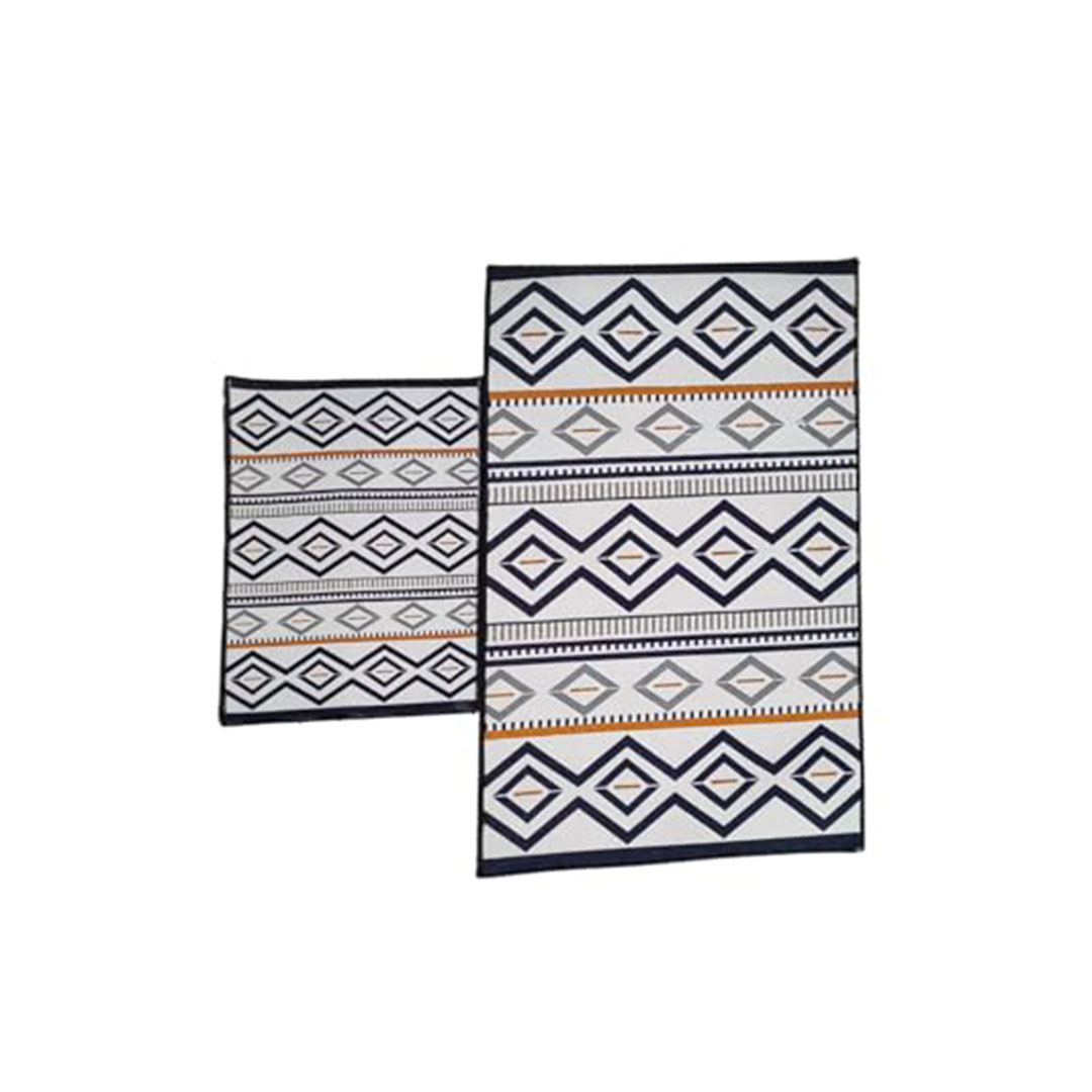 سجادات مطبخ نول - مقاومة للماء - 2 قطعة - B0FX147N67