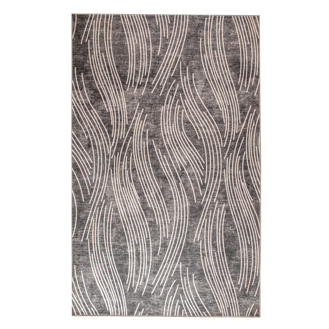 سجادة منسوجة ديجيتال - رمادي