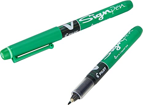 قلم فلوماستر أخضر - 0.6 ملم