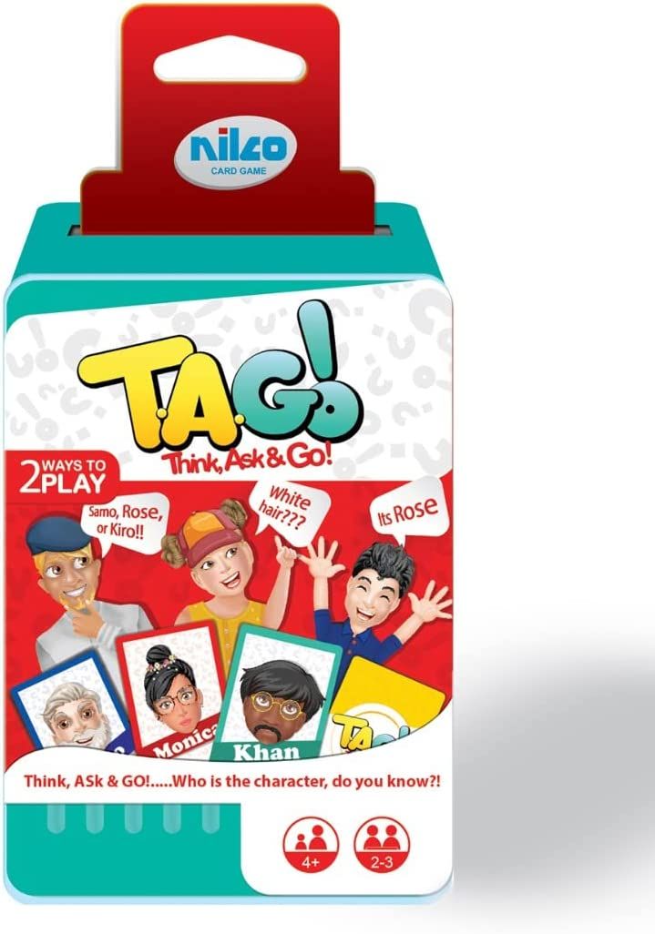 لعبة تاجو الترفيهية مع علبة بلاستيك