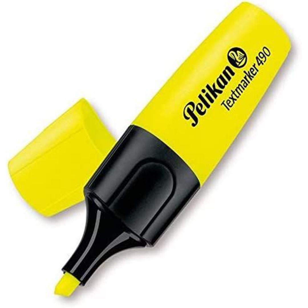 هاي لايت بيلكان أصفر فاتح رقم 490 لتحديد النصوص بوضوح