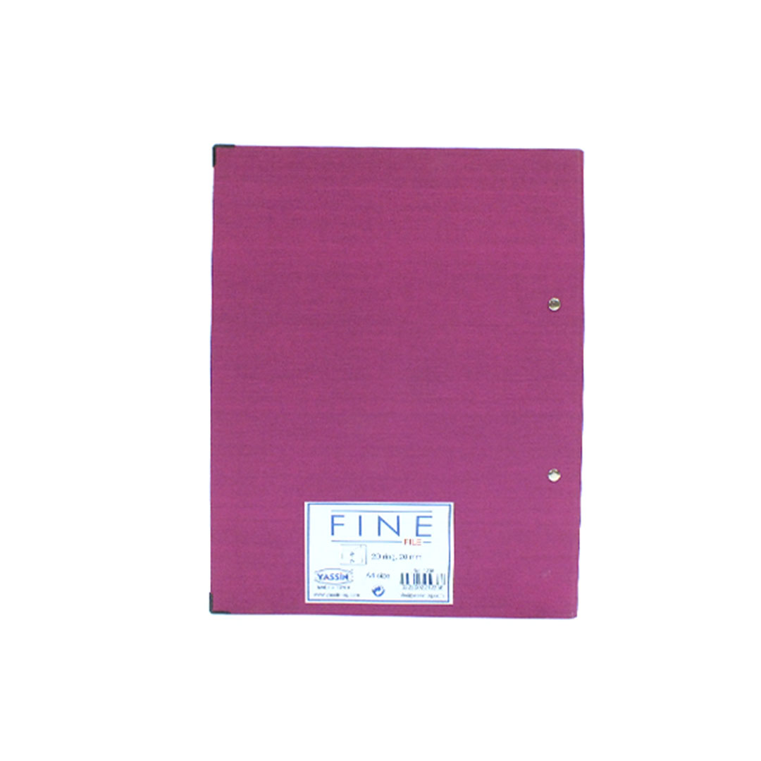 مجلد ياسين عالي الجودة بثقبين مقاس 2 سم لحفظ الأوراق