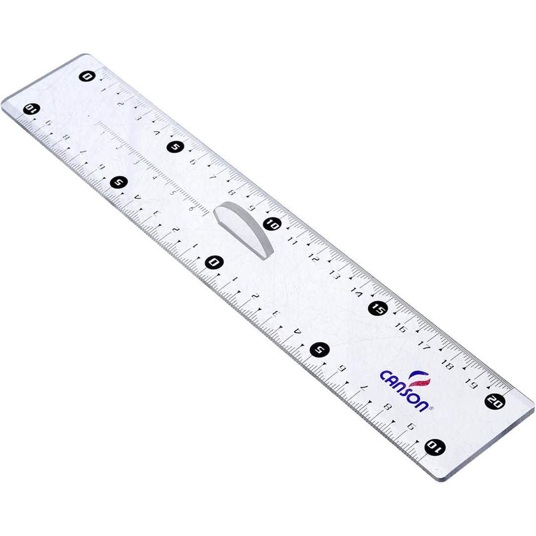 مسطرة كانسون متينة ومضادة للانزلاق - 20 سم