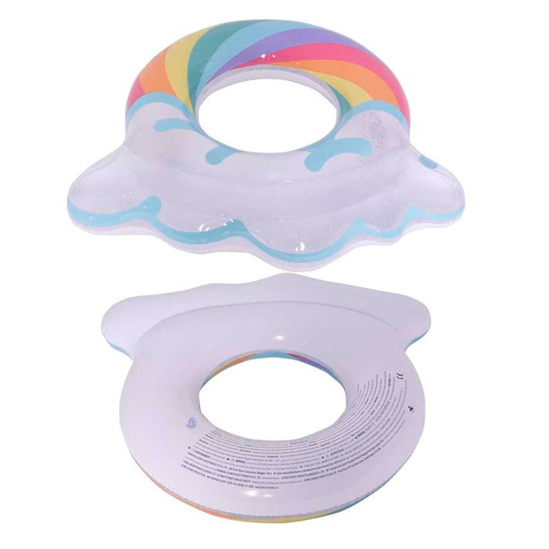 35002 عوامة للأطفال - خاتم - أبيض