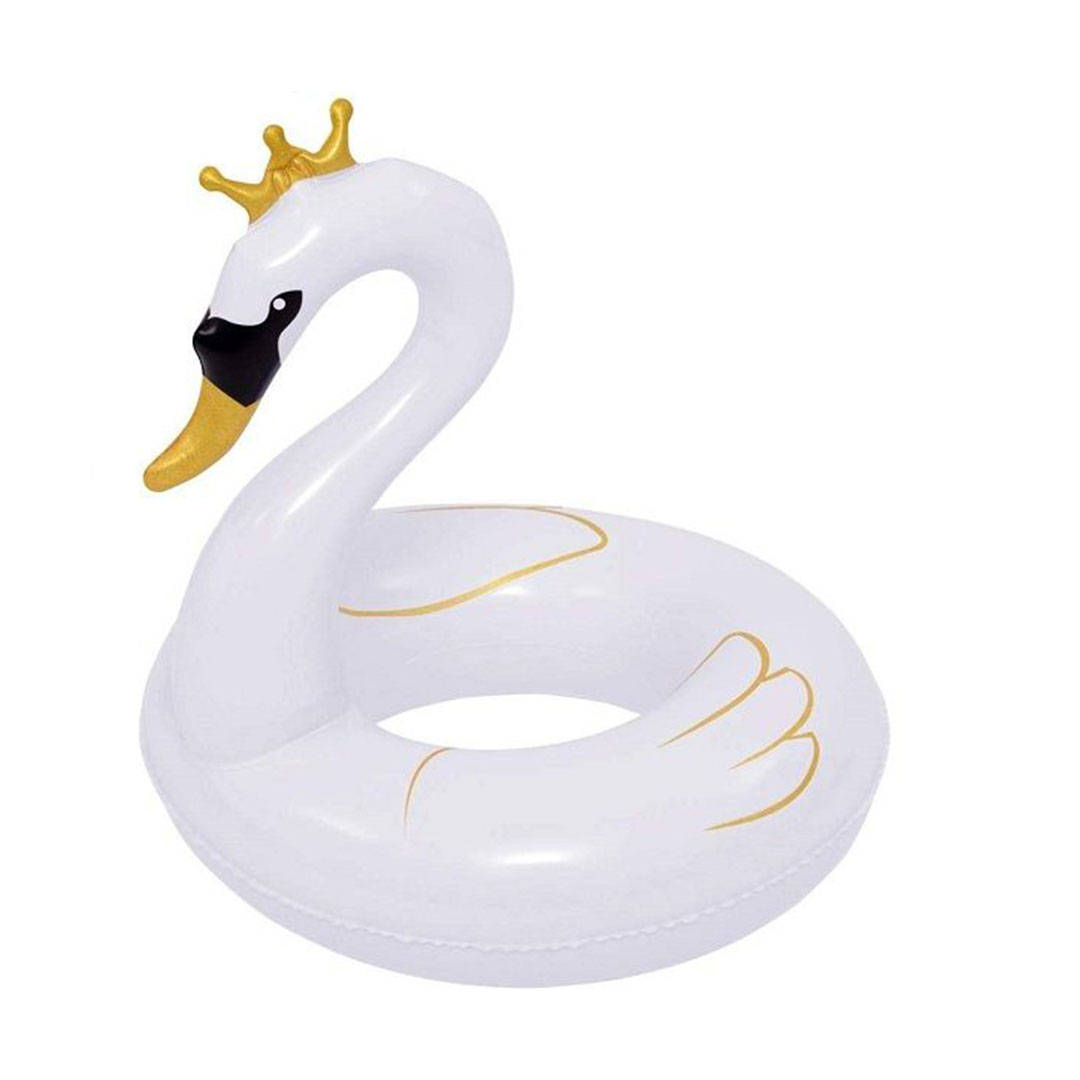 37406 عوامة للأطفال - بجعة - أبيض