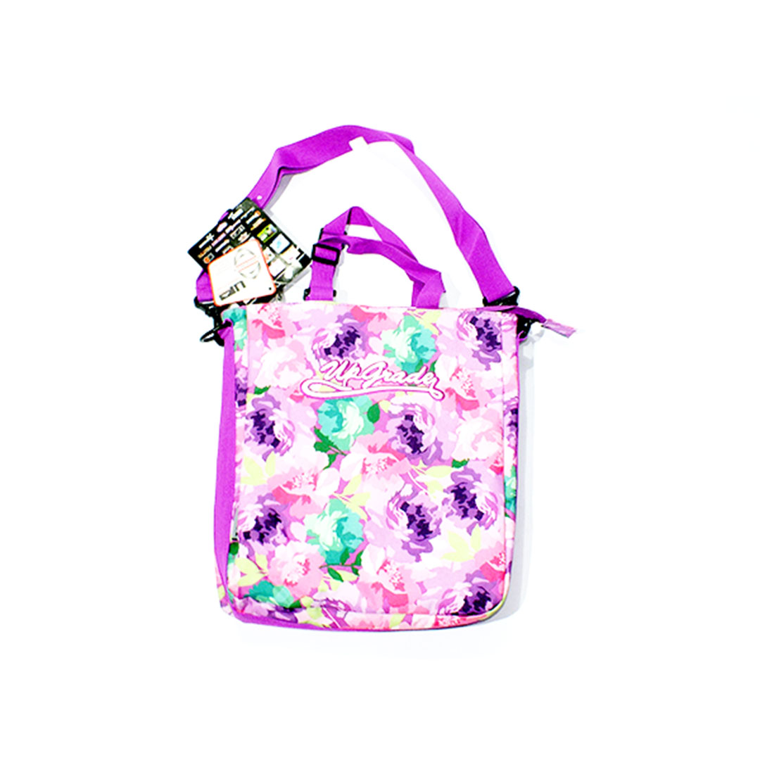 حقيبة رسائل جينز - بنفسجي