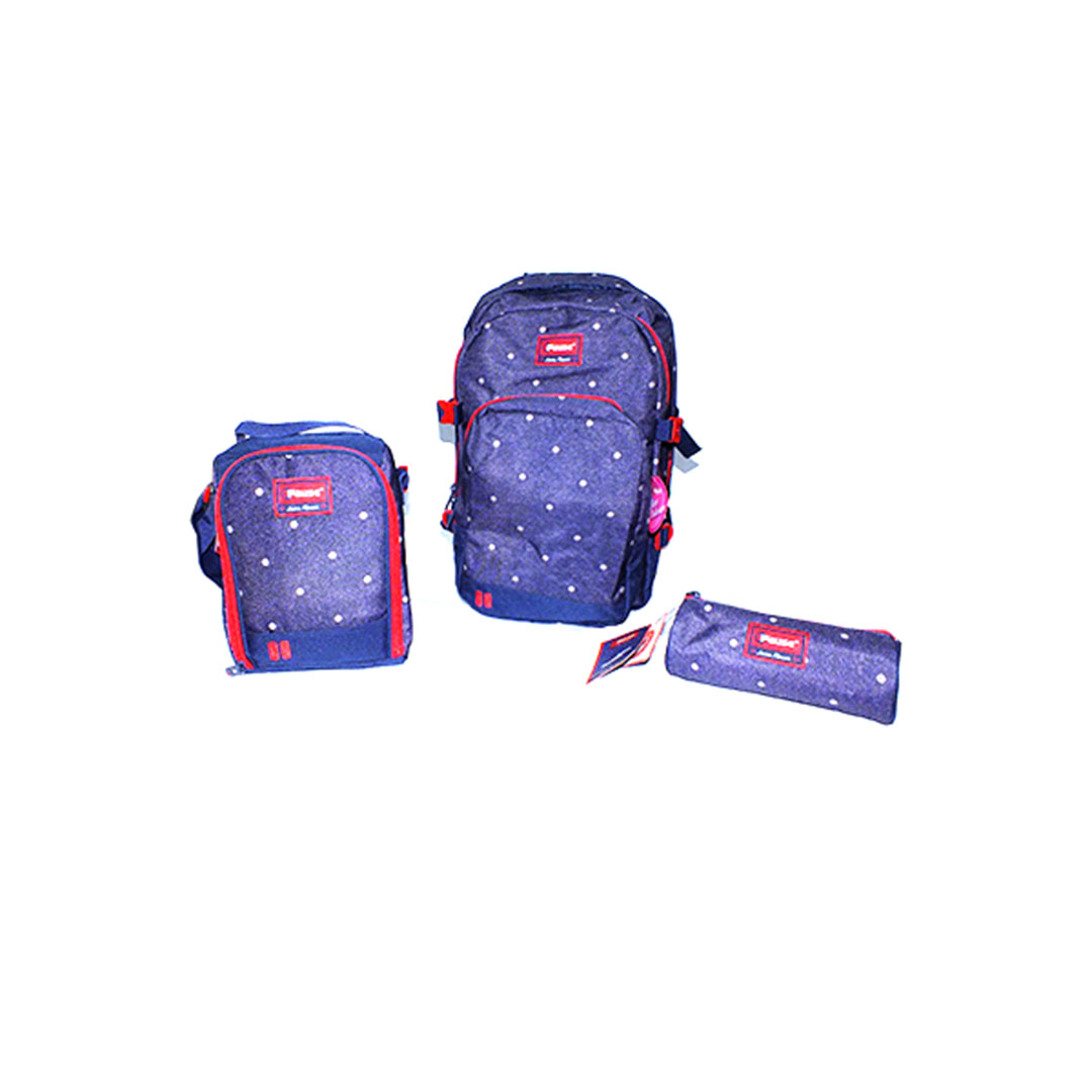 حقيبة ظهر آي-بوز جينز مع ملحقات للطلاب