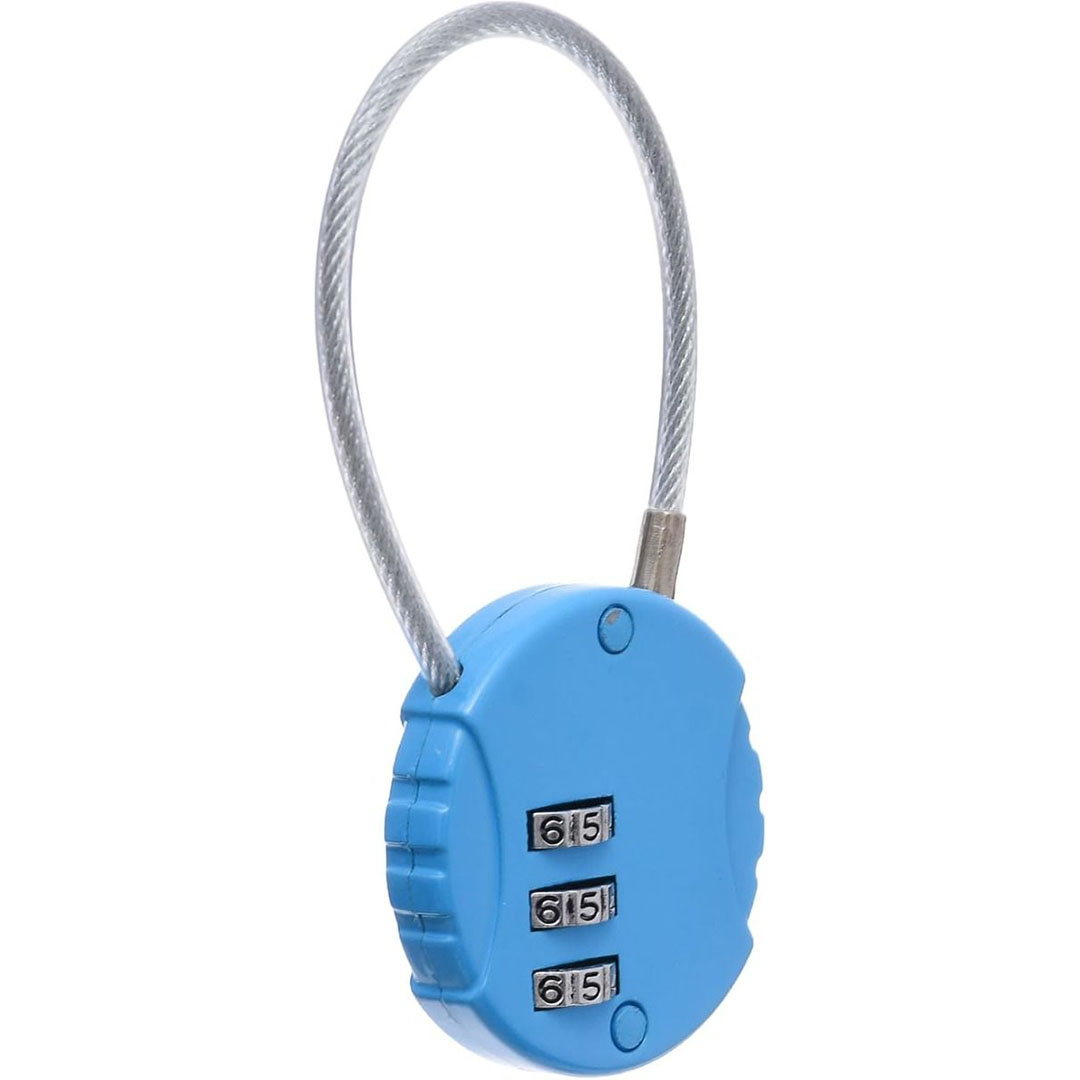 قفل معدني زد إن إس جي مع سلك