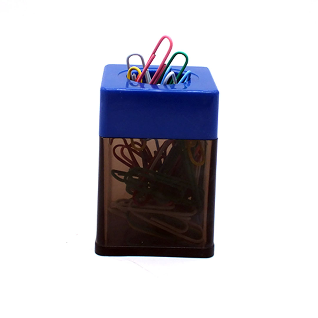 علبة دبابيس دلي-كليب متينة لحفظ الأوراق - 9881