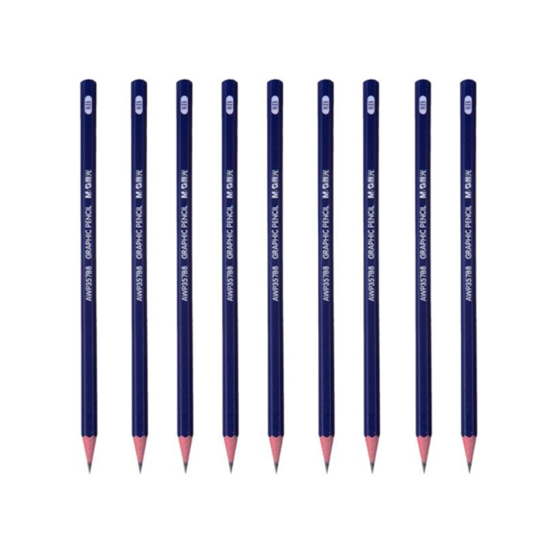 قلم رصاص 8B سداسي من إم آند جي