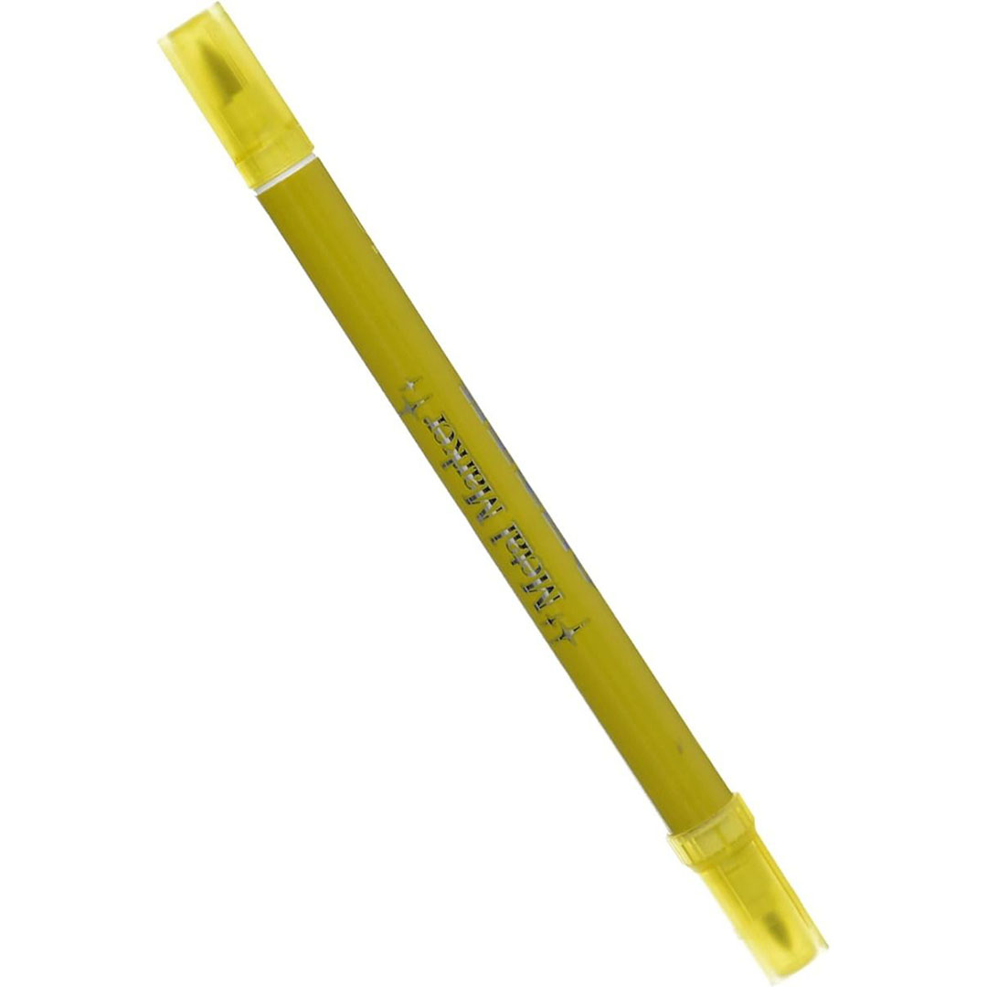 قلم تعليم مزدوج الرأس - أصفر