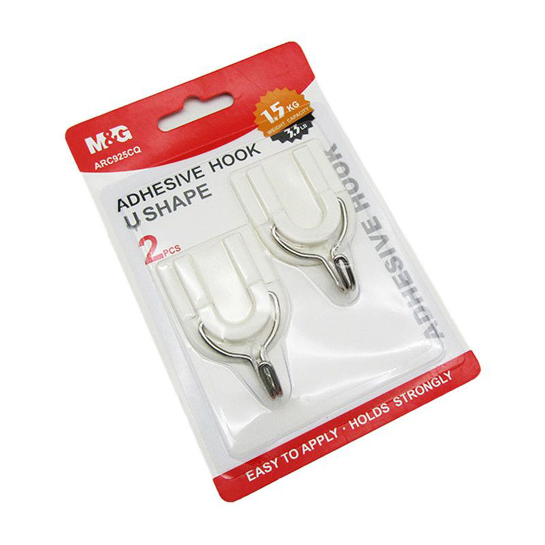 خطاف حائط لاصق U - 1.5 كجم - 2 قطع - ARC925CQ