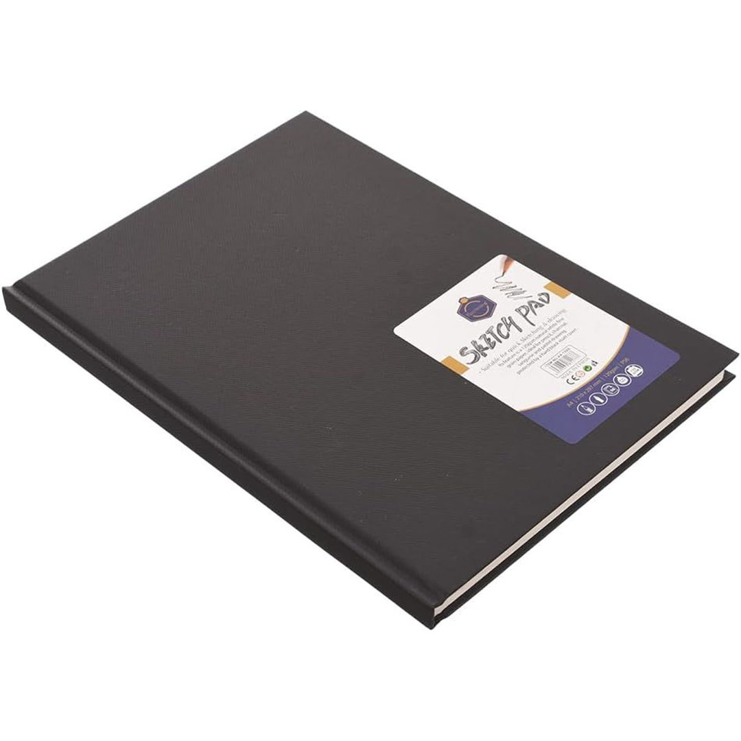 دفتر رسم A4 - أسود