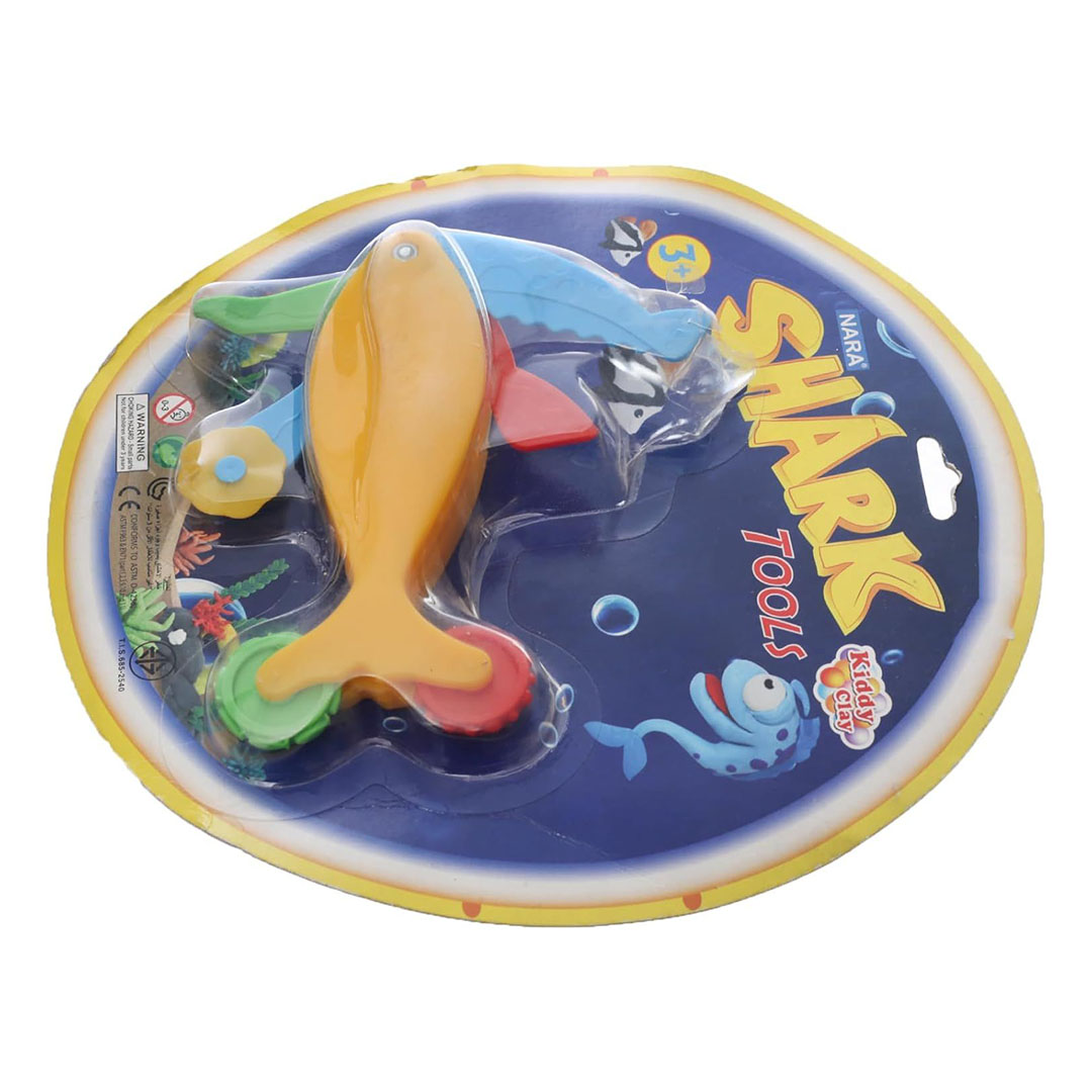 أداة صلصال 6 * 1 للأطفال - سمكة
