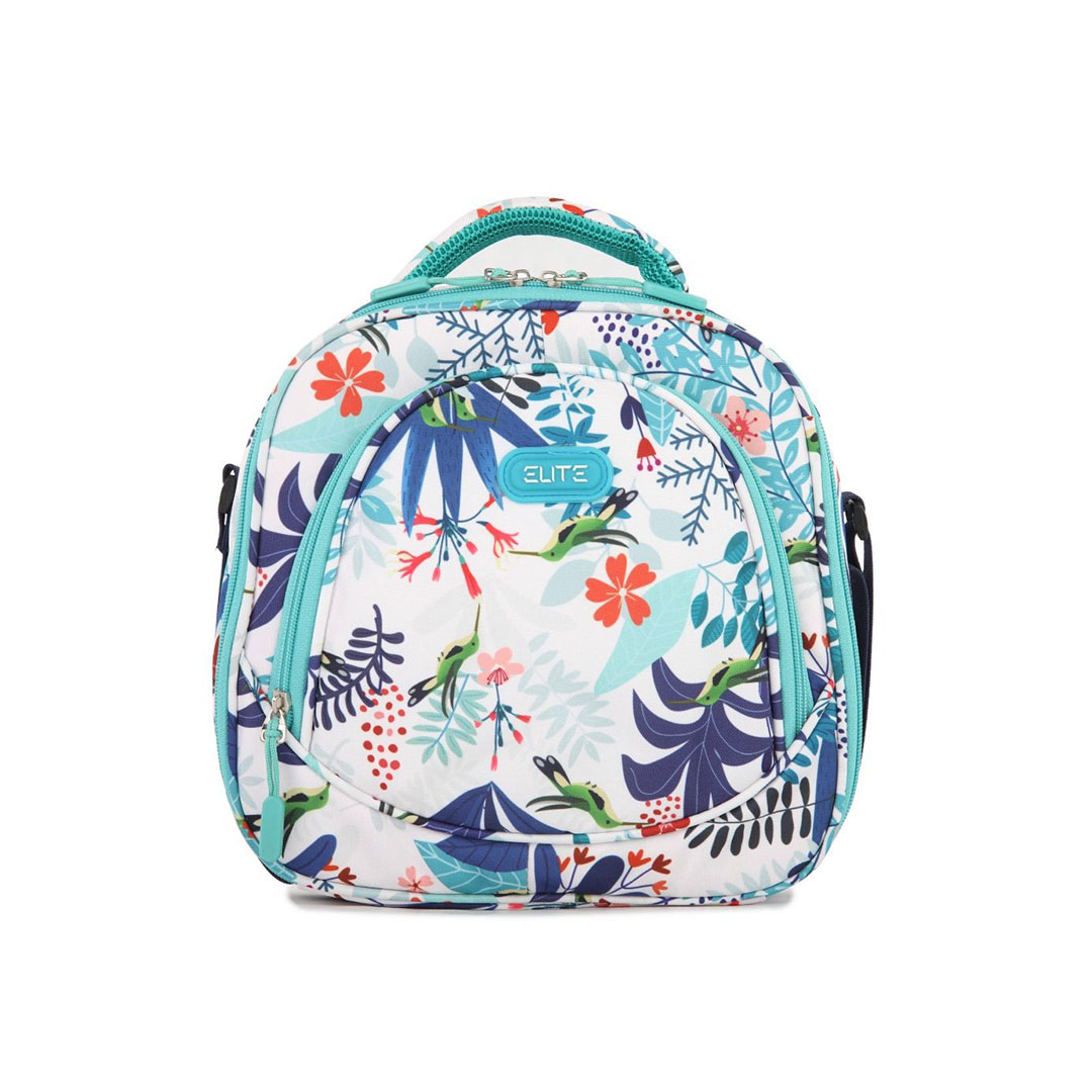 حقيبة غداء معزولة من إيليت - سعة 7 لترات مع جيبين إضافيين