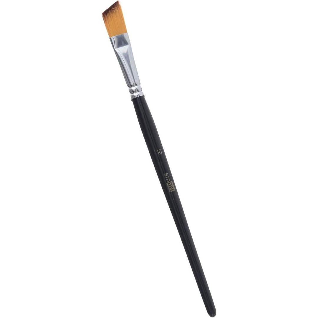 فرشاة رسم مائلة من كريتيف - مقاس 10 للرسم الزيتي والاكريليك المحترف