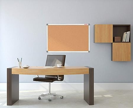 سبورة فلين بإطار معدني - 60x45 سم