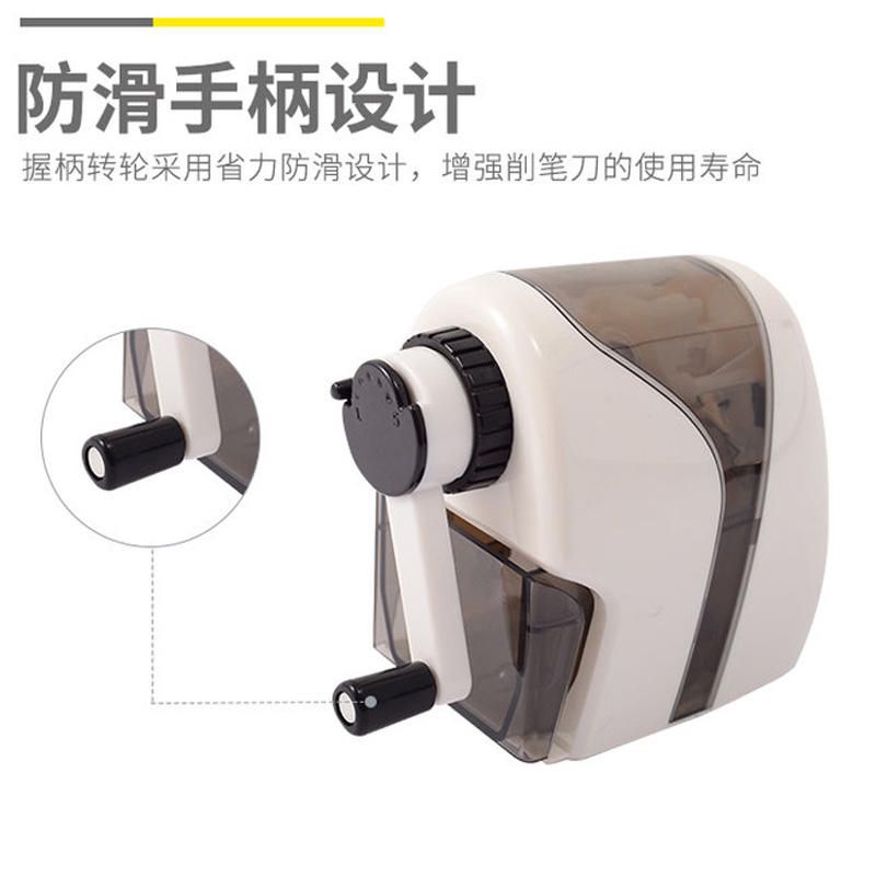 براية اقلام يدوية بمقبض داور - أبيض